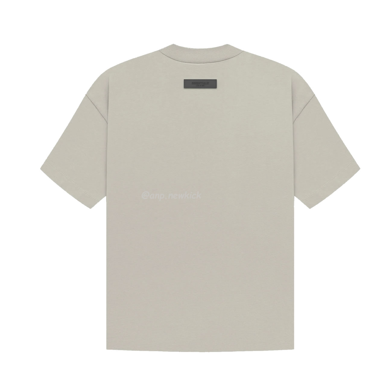 Fear Of God Essentials Fog Logo Letter Short Sleeve T Shirt Plum Purple (2) - www.newkick.vip